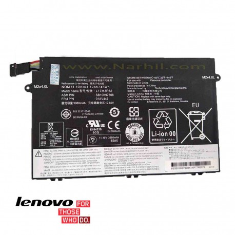 باتری اورجینال لپ تاپ لنوو تینک پد Lenovo ThinkPad E580 Orginal Battery
