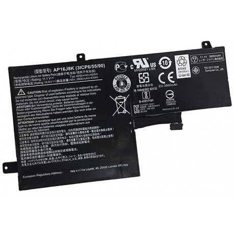 باتری اورجینال لپ تاپ ایسر Acer AP16J8K(3ICP6/55/90) Laptop Battery